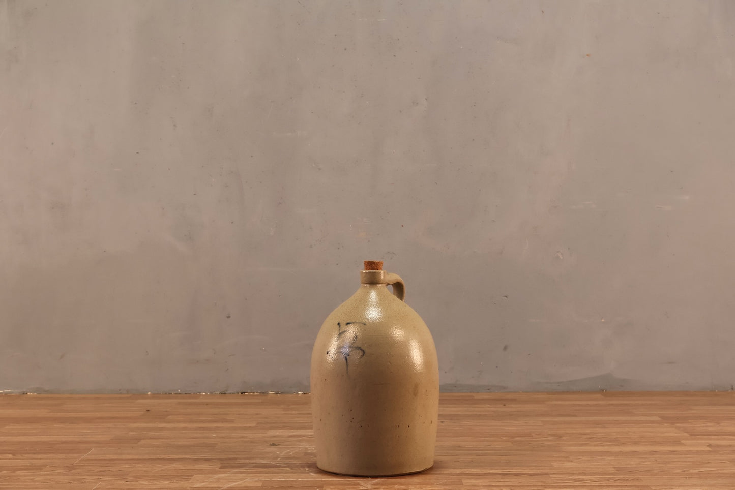 Antique Akron Stoneware Jug