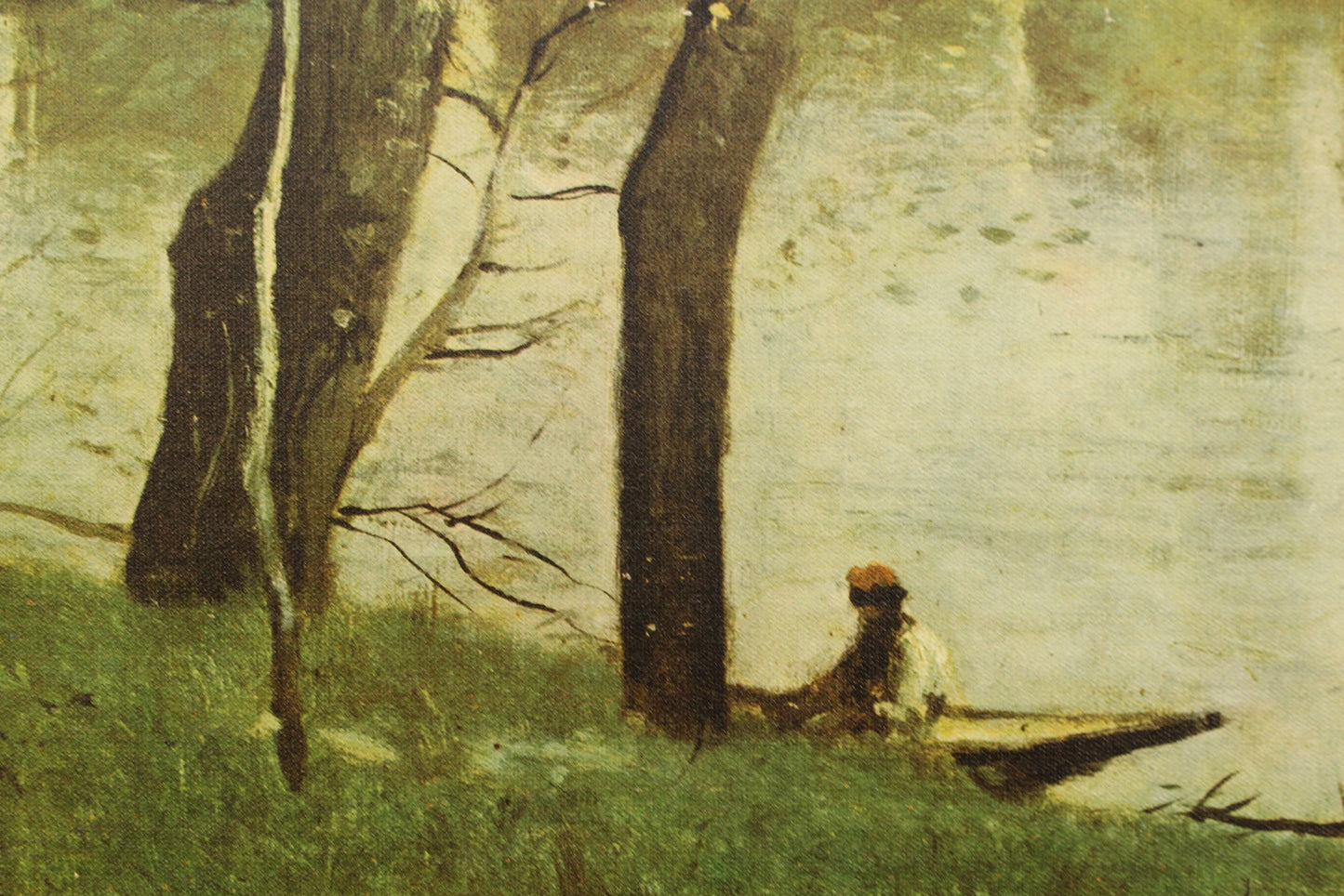 "The Bridge at Mantes" Camille Corot Print