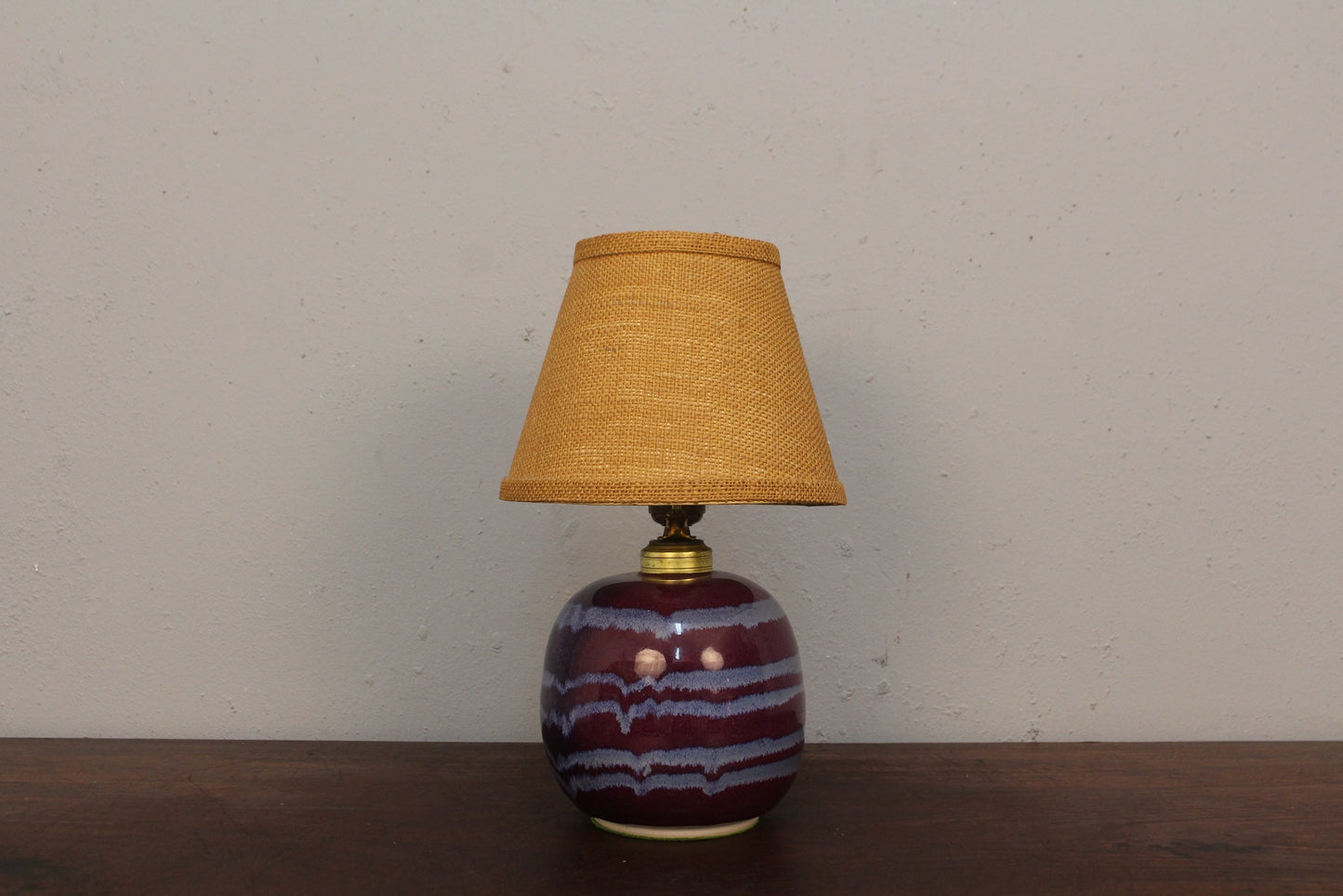 Small Wild Berry Ceramic Table Lamp