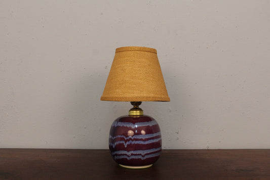 Small Wild Berry Ceramic Table Lamp