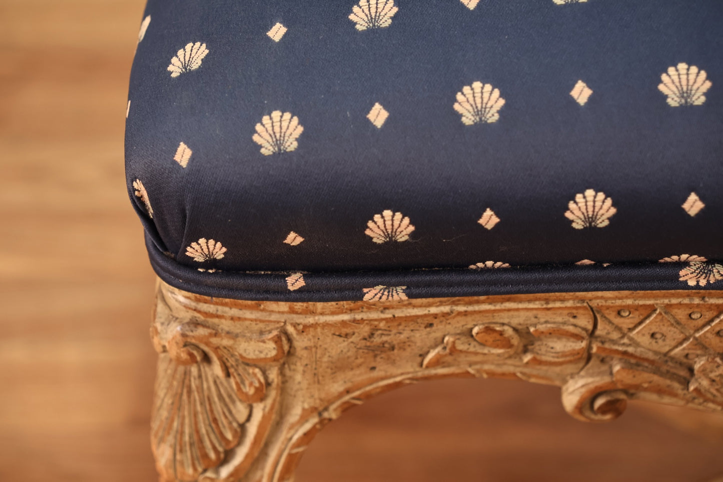 French Provincial Piano Bench