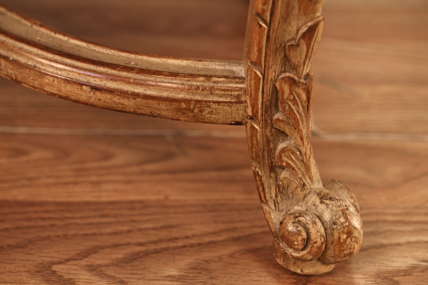 French Provincial Piano Bench