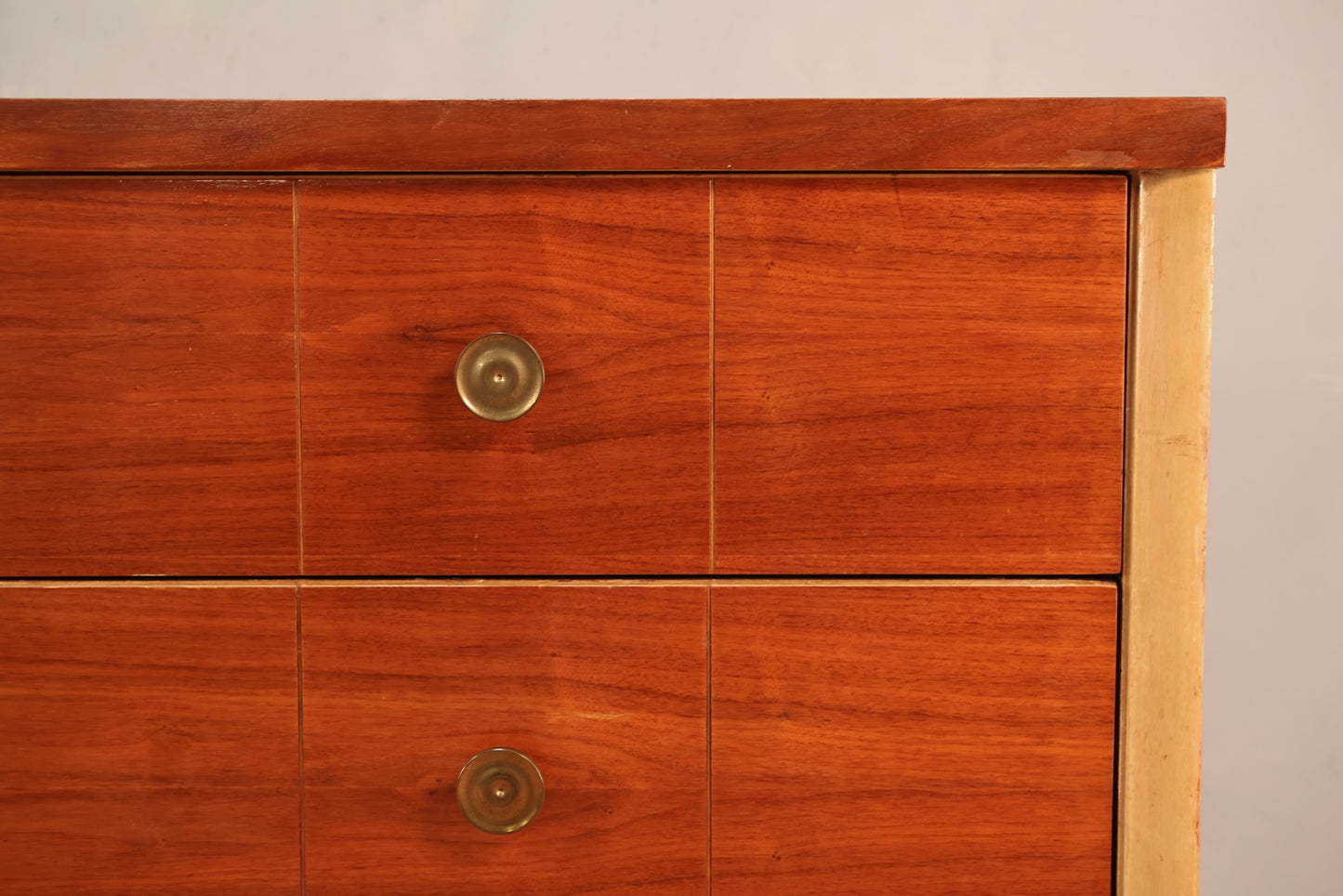 Mid Century Two-Toned 6-Drawer Dresser - ONLINE ONLY