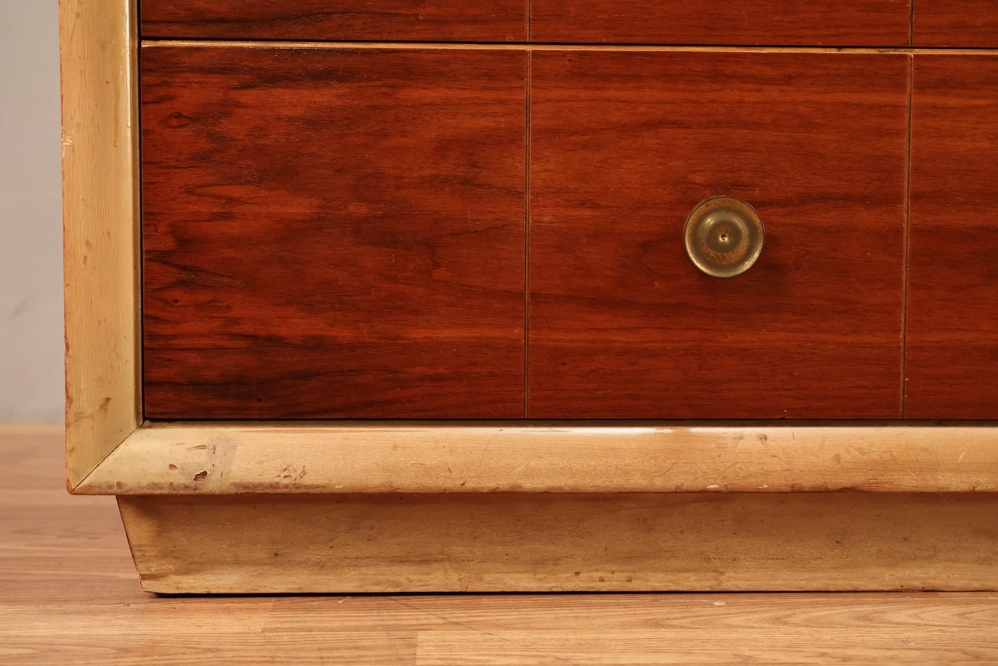 Mid Century Two-Toned 6-Drawer Dresser - ONLINE ONLY
