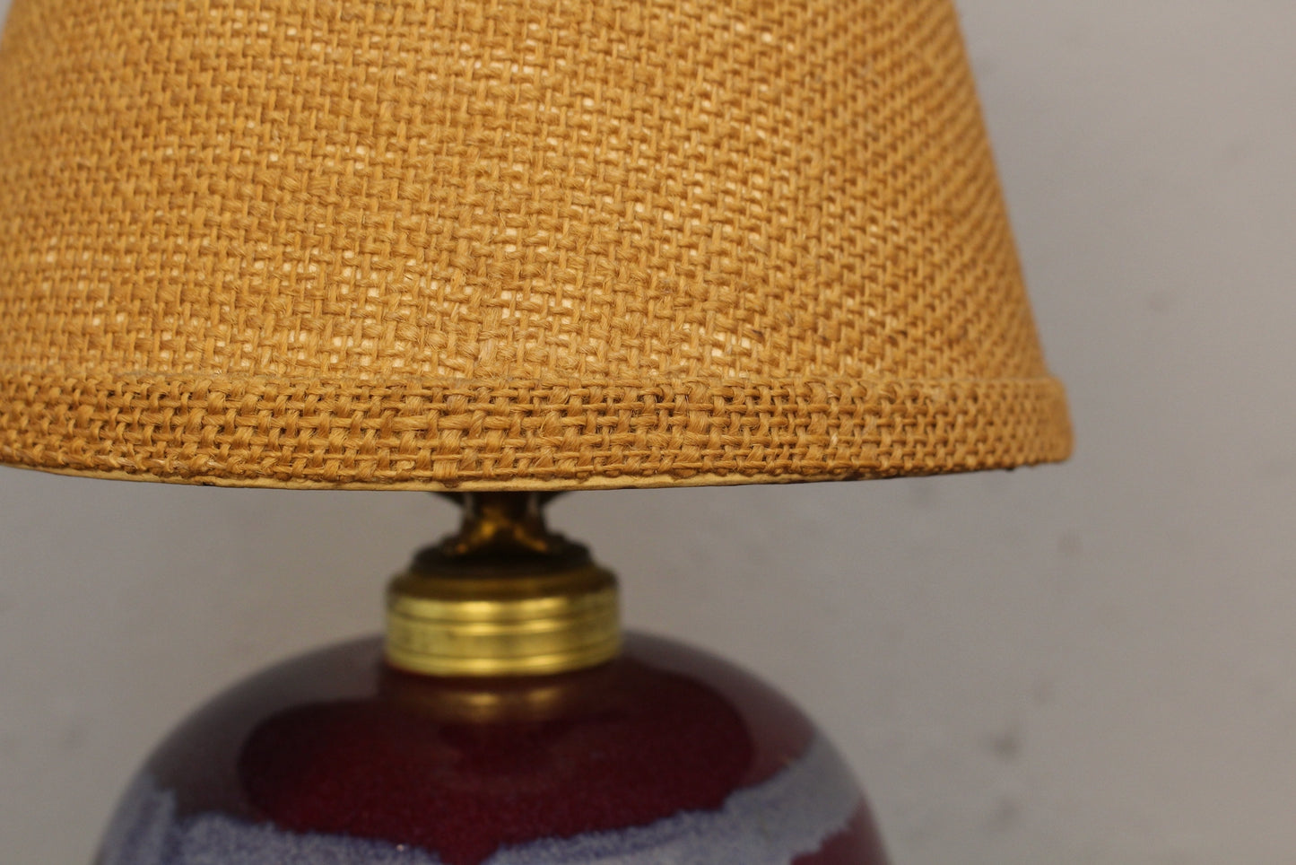 Small Wild Berry Ceramic Table Lamp