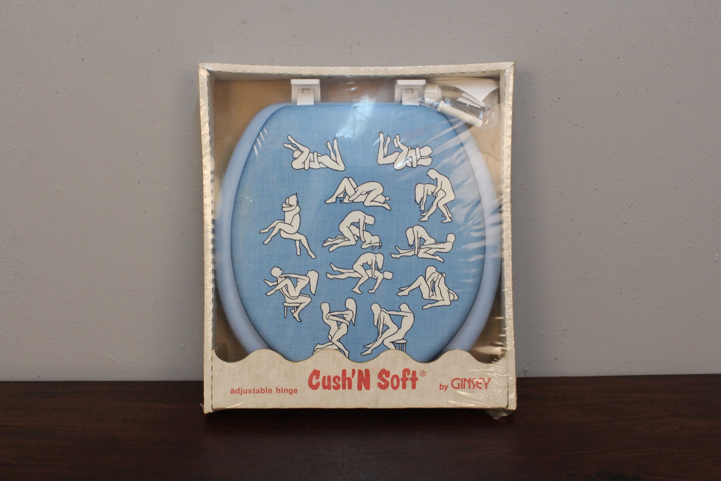 Retro Raunchy Padded Toilet Seat