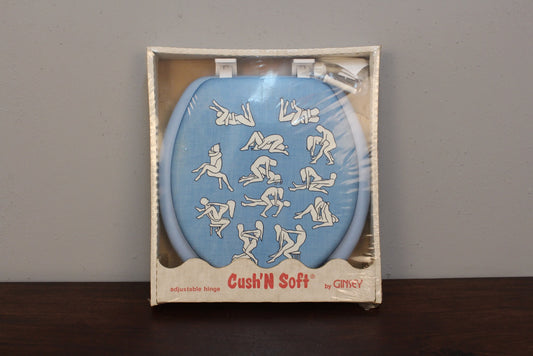 Retro Raunchy Padded Toilet Seat