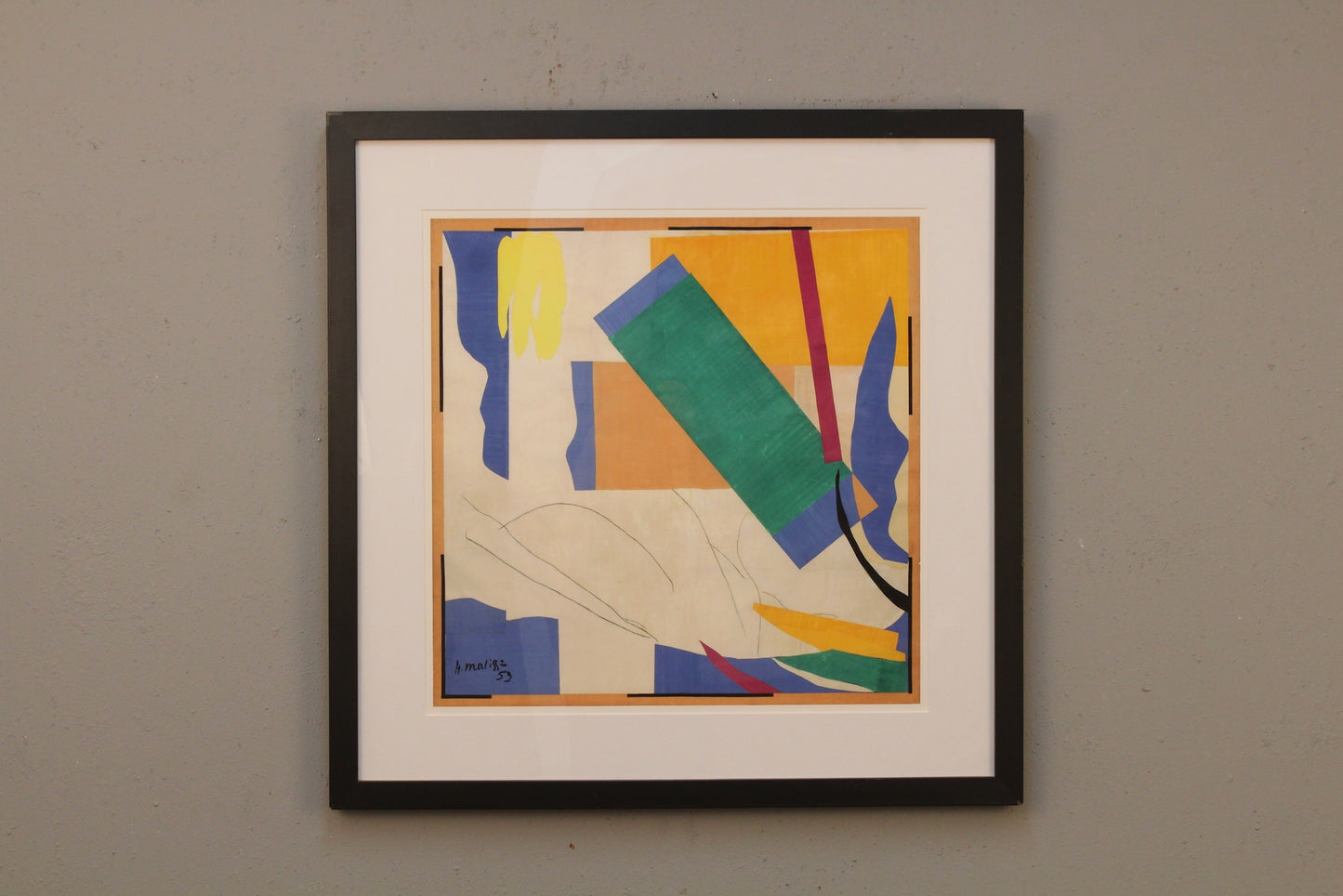 "Memory of Oceania" Henri Matisse Print