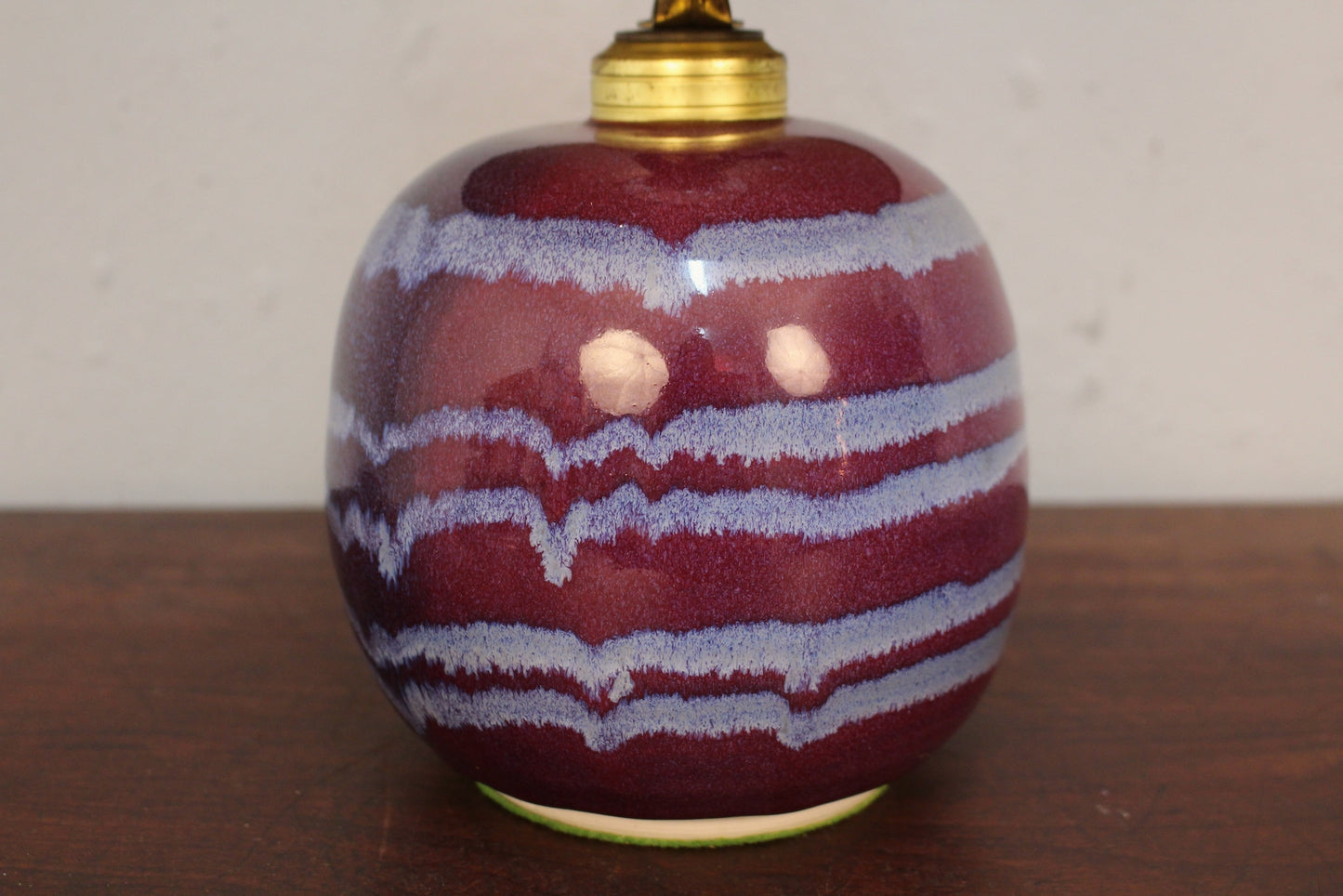 Small Wild Berry Ceramic Table Lamp