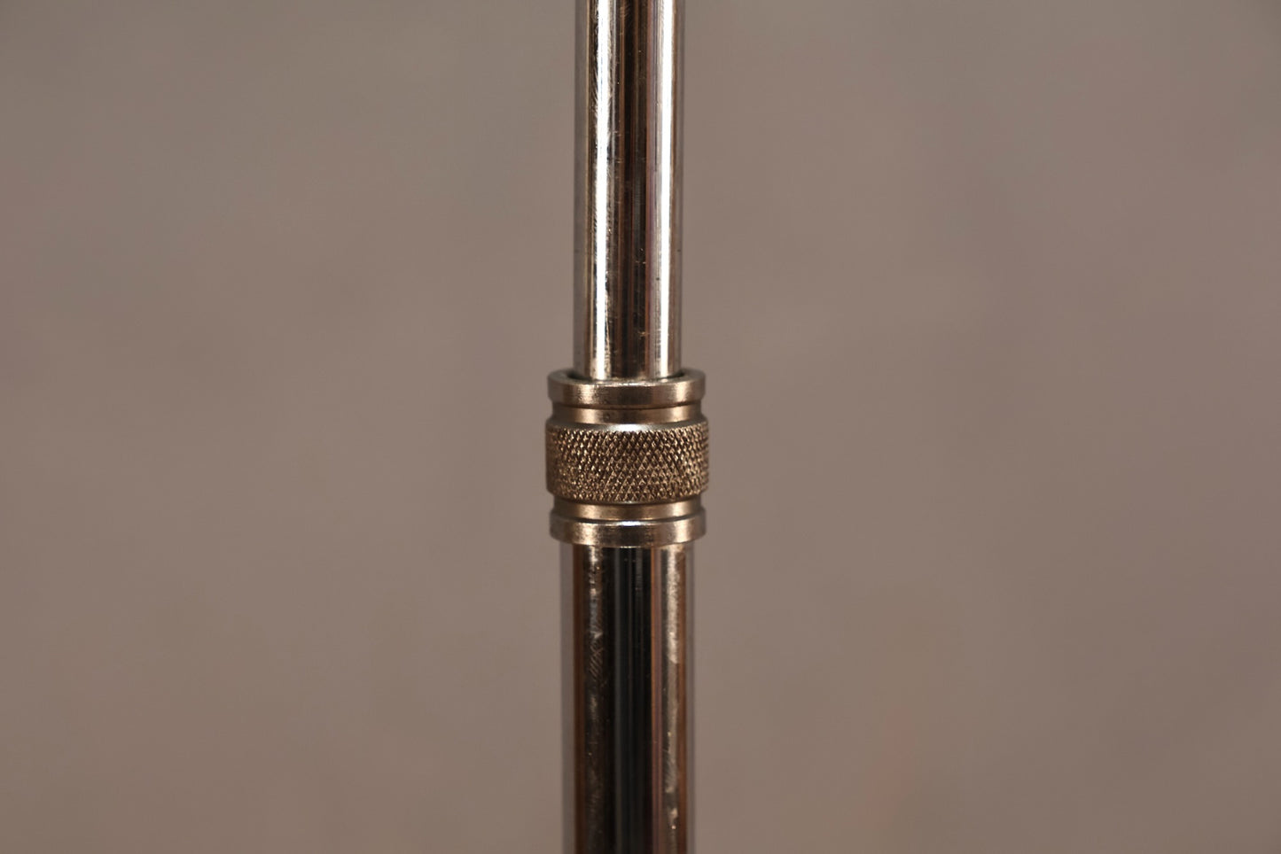 Blue Glass & Chrome Reading Lamp - ONLINE ONLY