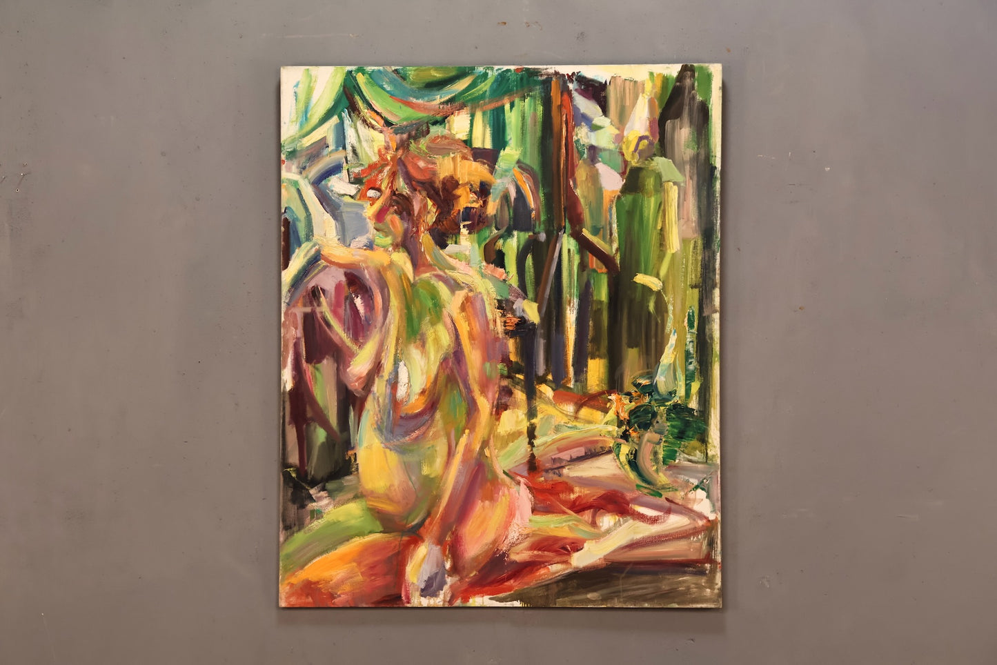 Large "Whispered Words" Abstract Painting - ONLINE ONLY