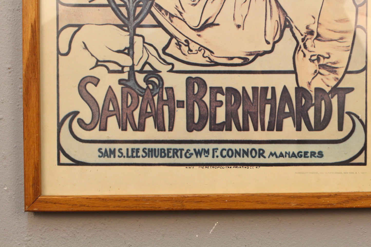 "Sarah Bernhardt" Alphonse Mucha Print