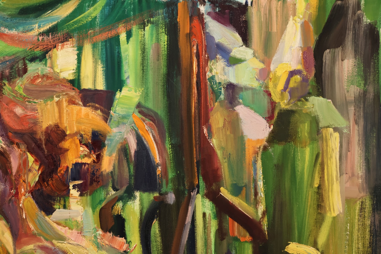 Large "Whispered Words" Abstract Painting - ONLINE ONLY