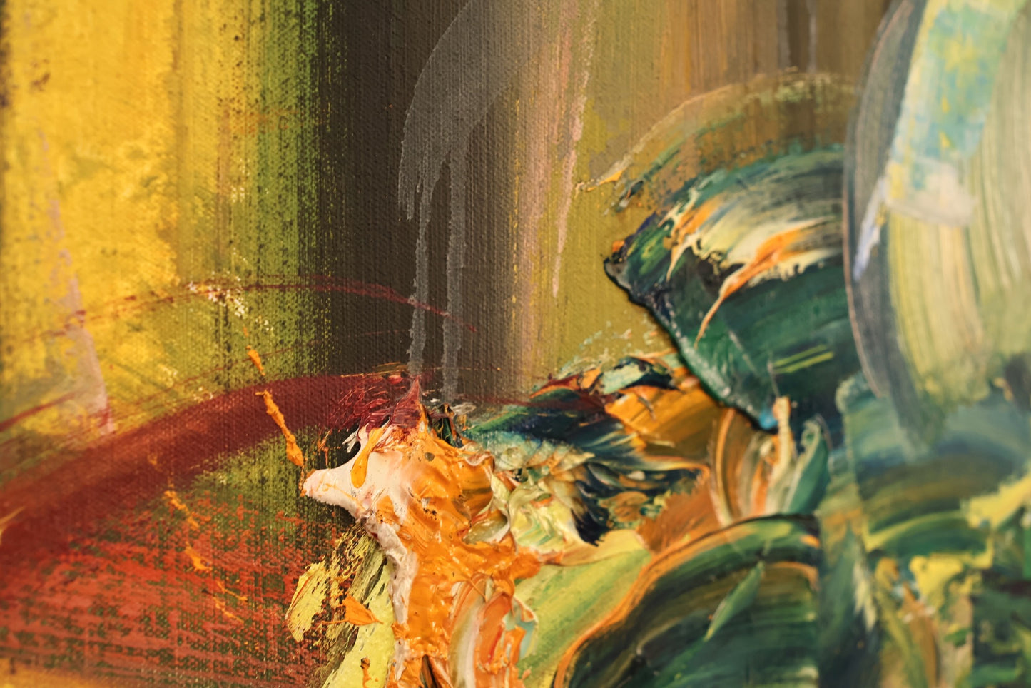 Large "Whispered Words" Abstract Painting - ONLINE ONLY