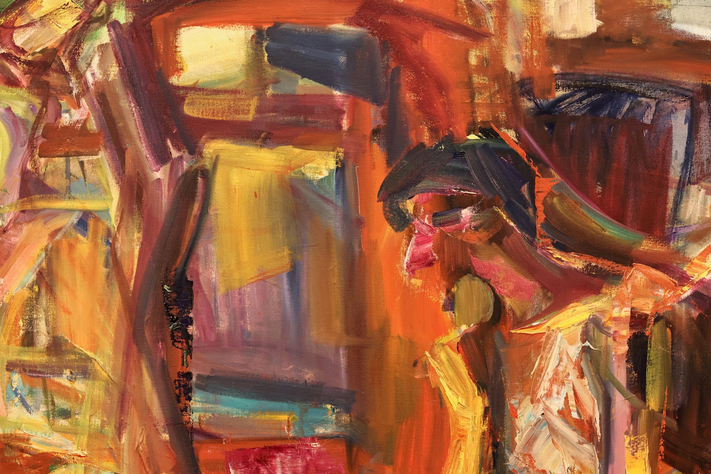 Large "Longing" Abstract Painting - ONLINE ONLY