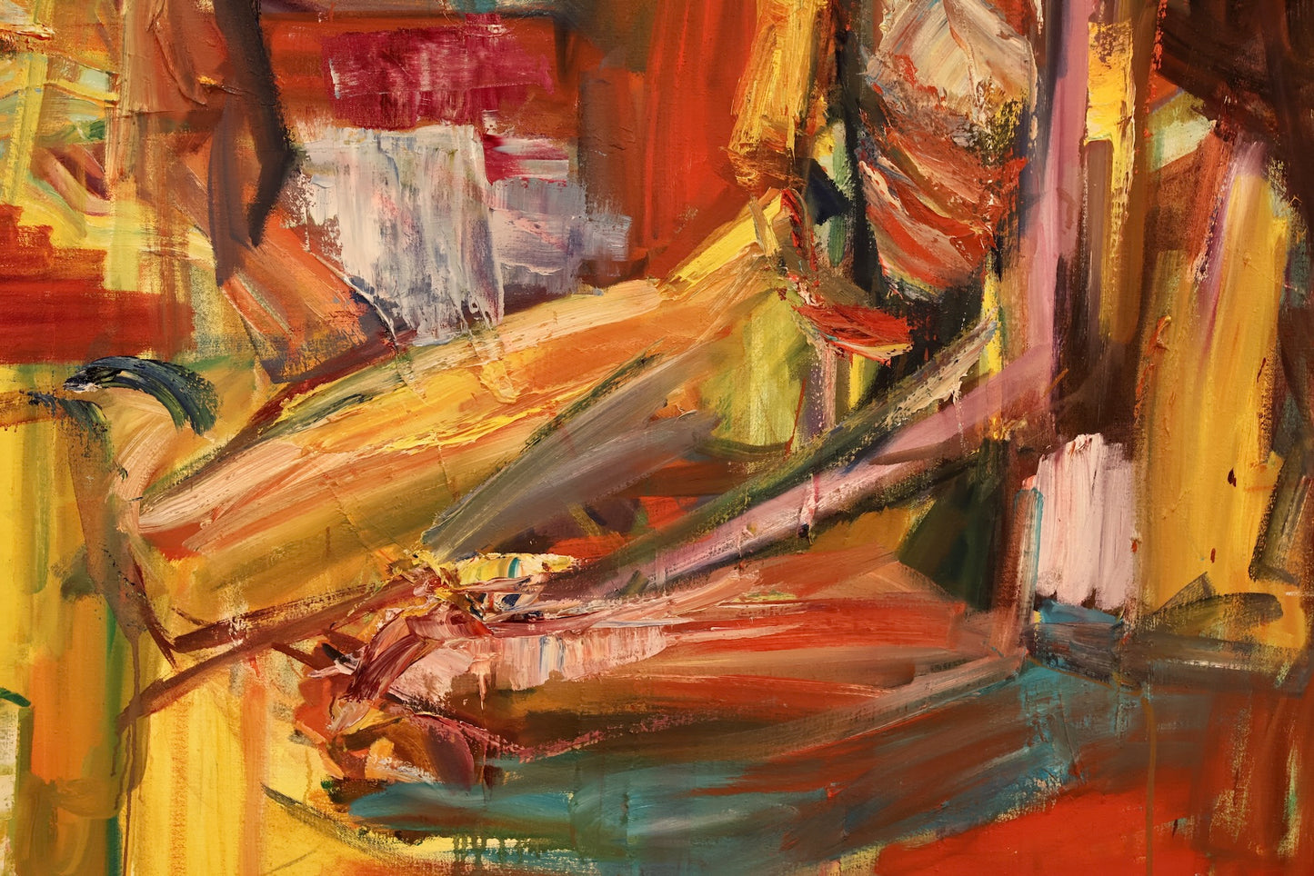 Large "Longing" Abstract Painting - ONLINE ONLY