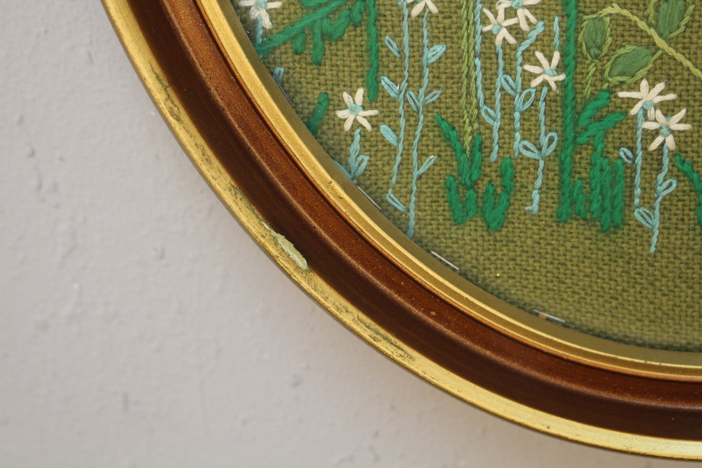 "Sunflowers & Such" Embroidered Art