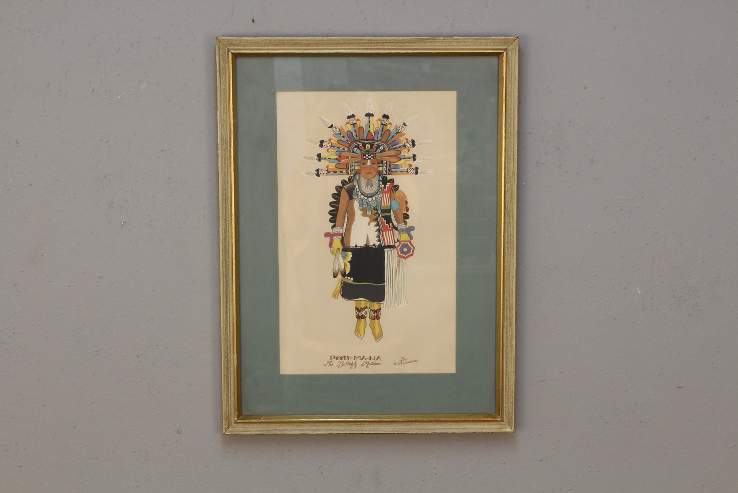 Hopi "Butterfly Maiden" Katsina Print