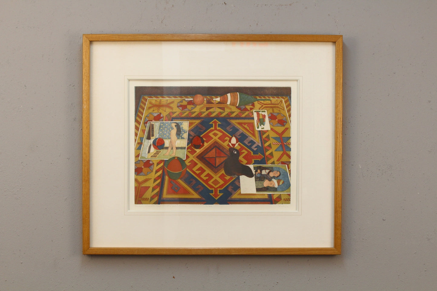 "Impossible Conditions" Katja Oxman Etching