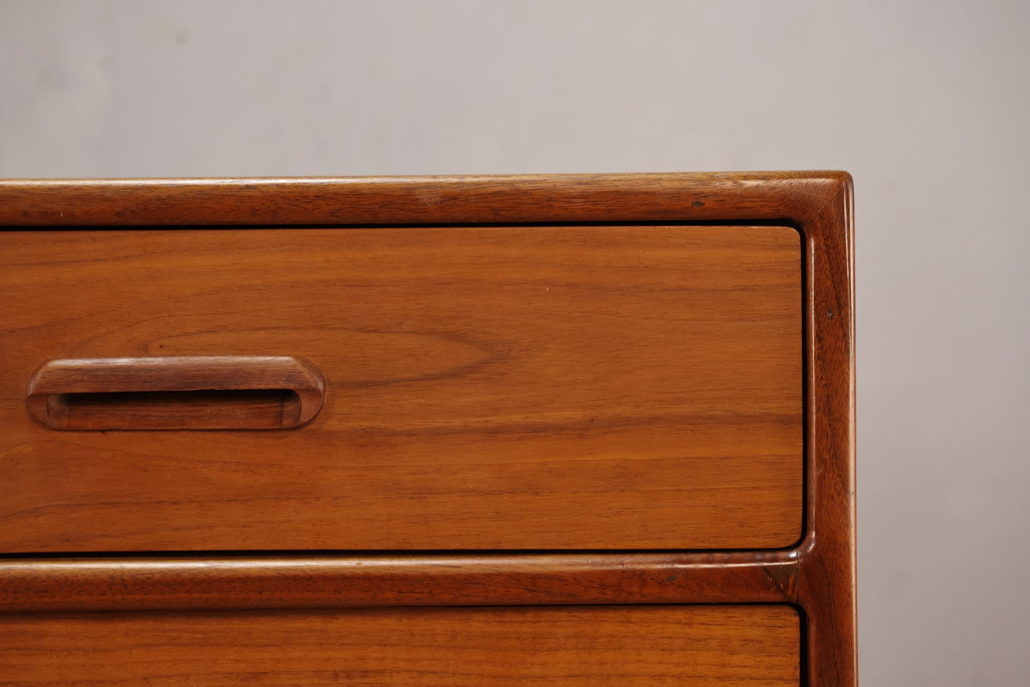 Mid Century Teak 9-Drawer Dresser
