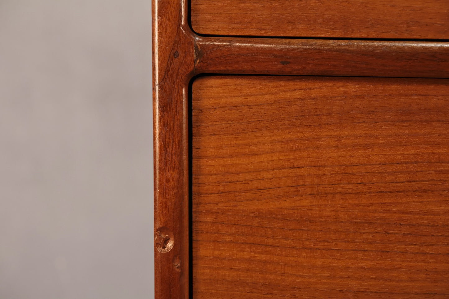 Mid Century Teak 9-Drawer Dresser