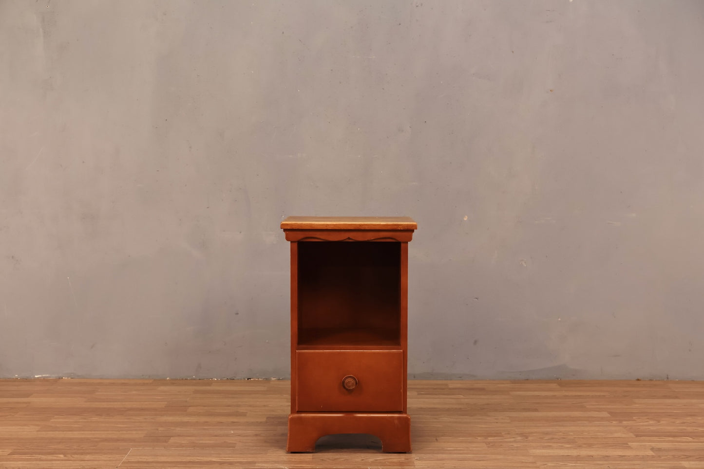 Country Maple 1-Drawer Nightstand - ONLINE ONLY