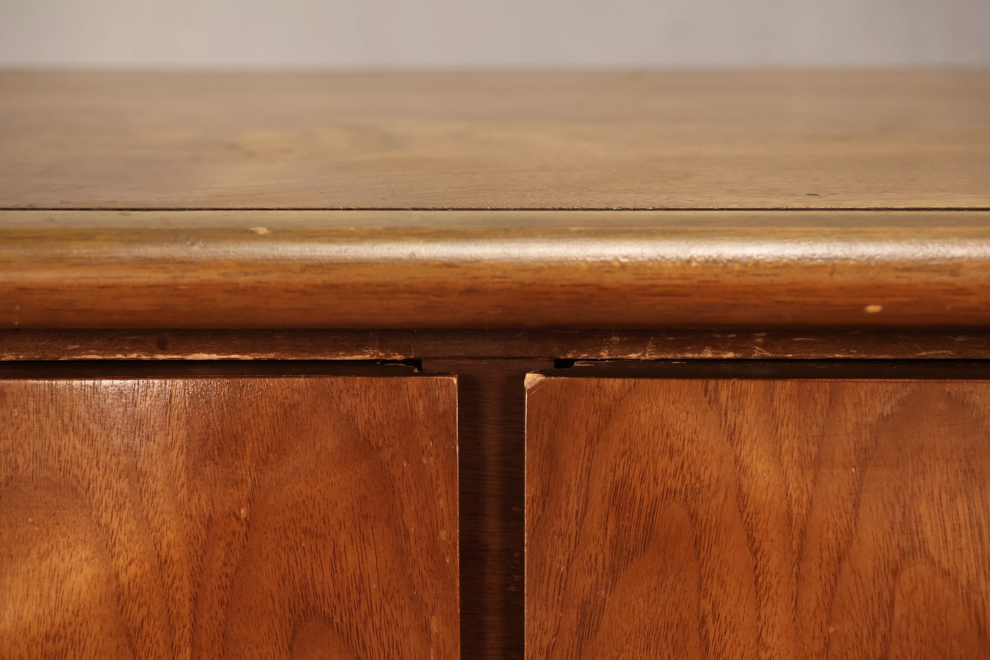 Mid Century Convex 8-Drawer Highboy Dresser
