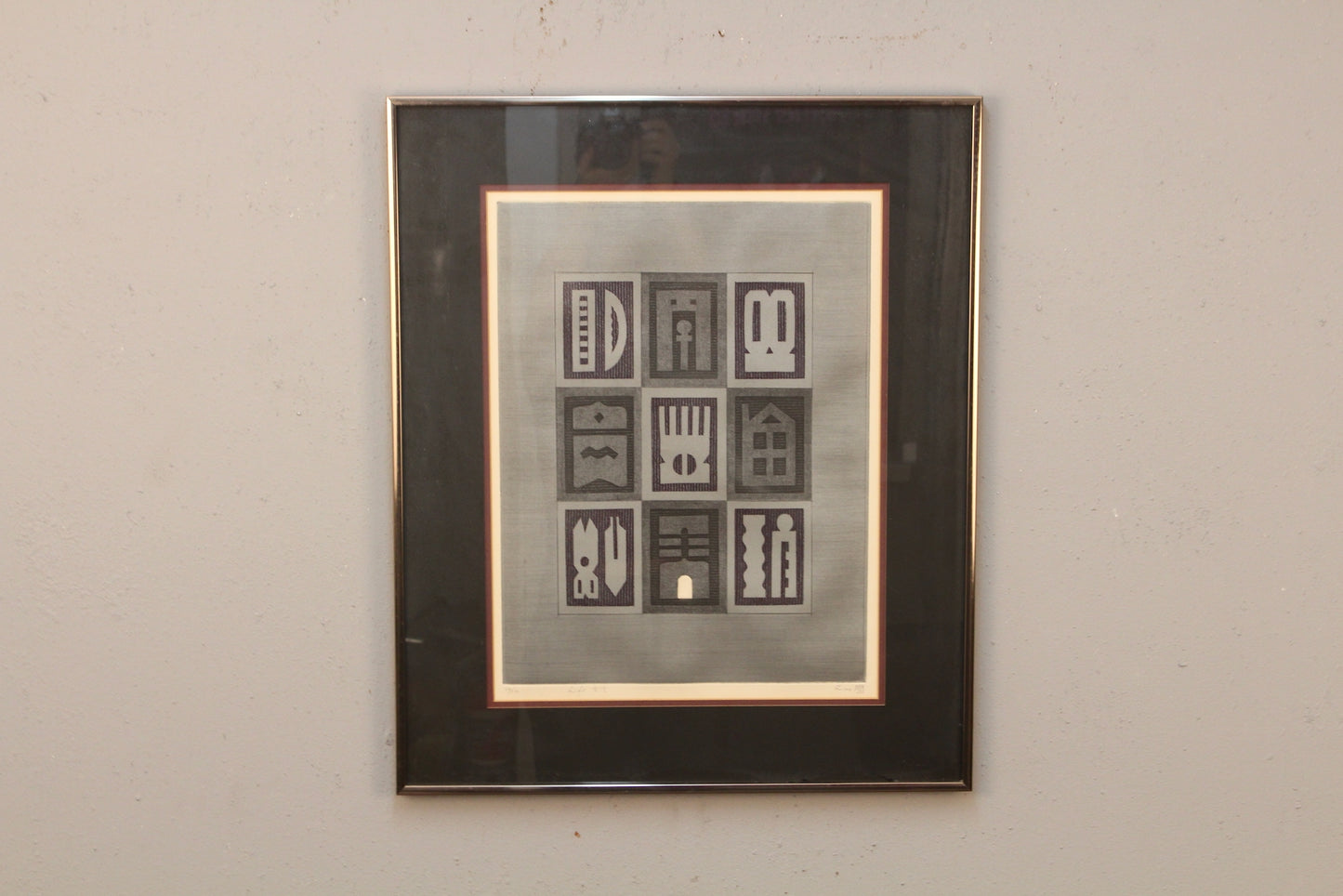 1960s "Life" Liao Shiou-Ping Aquatint Etching