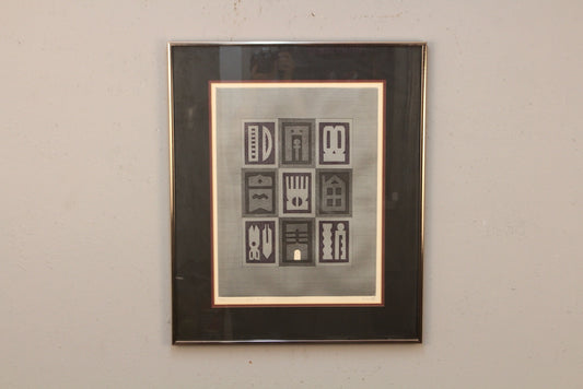 1960s "Life" Liao Shiou-Ping Aquatint Etching