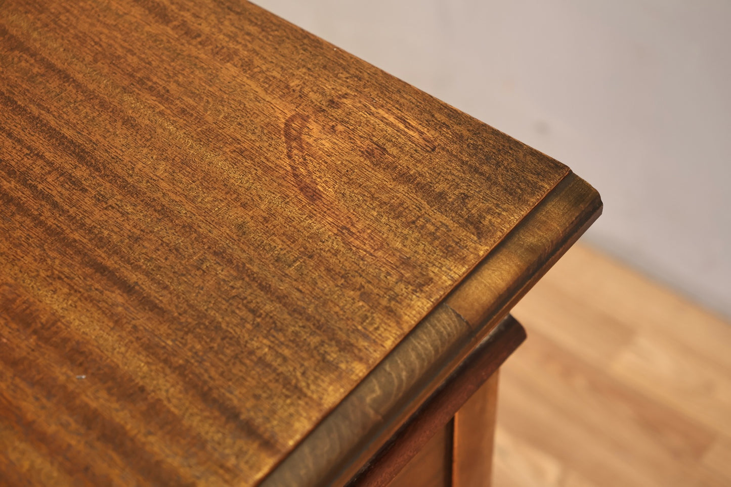 Arched Burl 1-Drawer Console Table - ONLINE ONLY