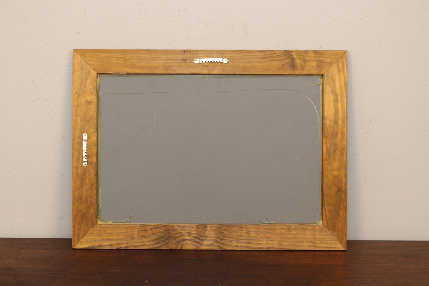"Beauvignot" Painted Mirror Art