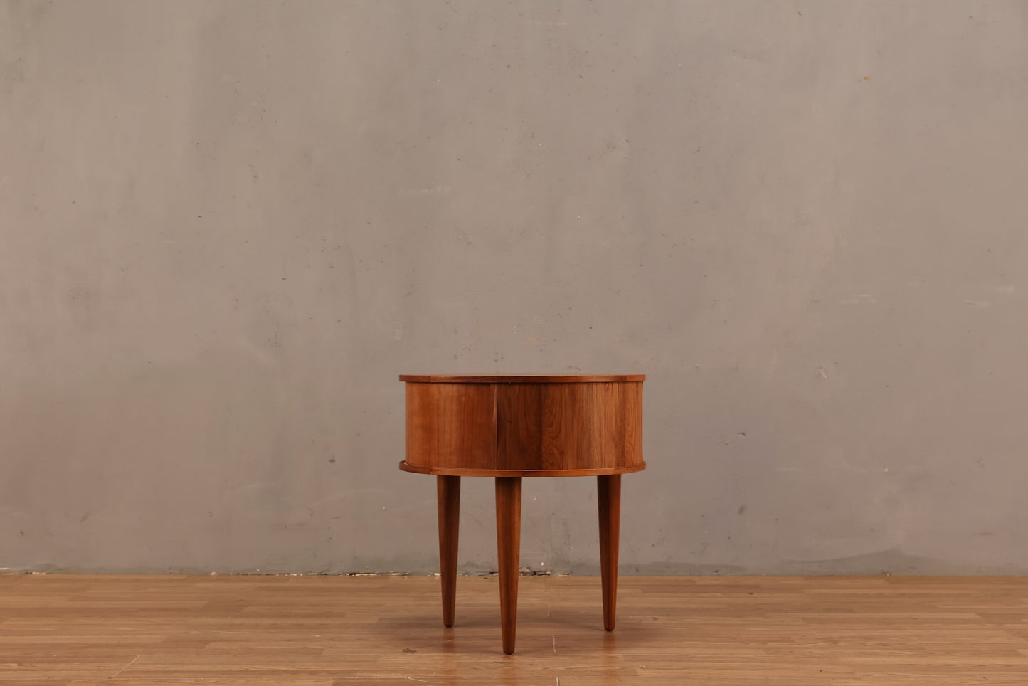 Pair of Petite Umbra "Rolly" Round Side Tables