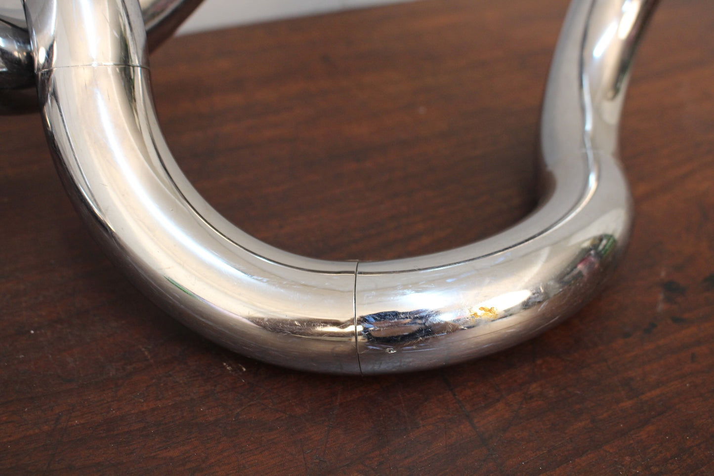 Large Silver Acrylic "Tangle" Sculpture