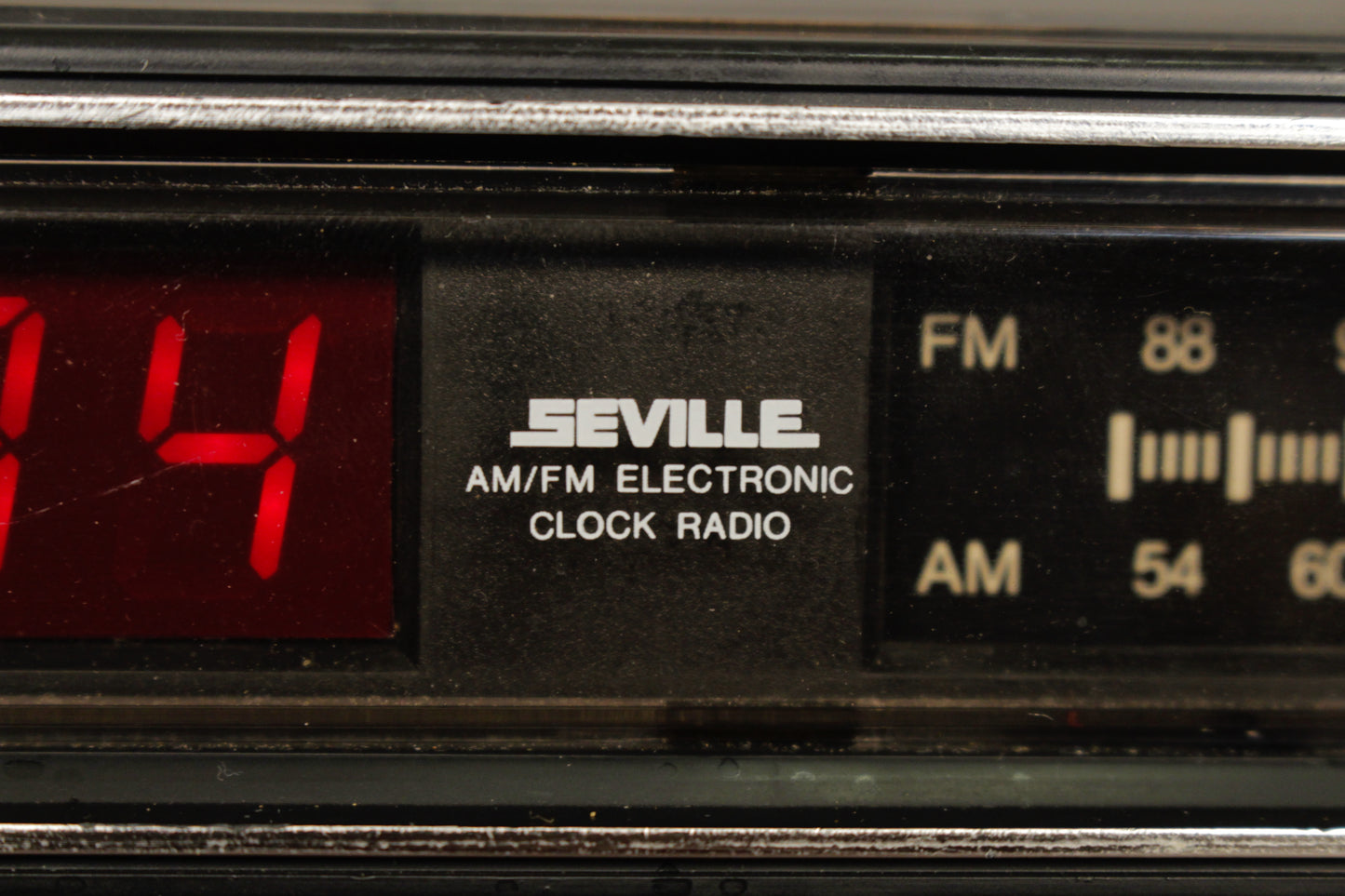 1980s Seville Clock Radio