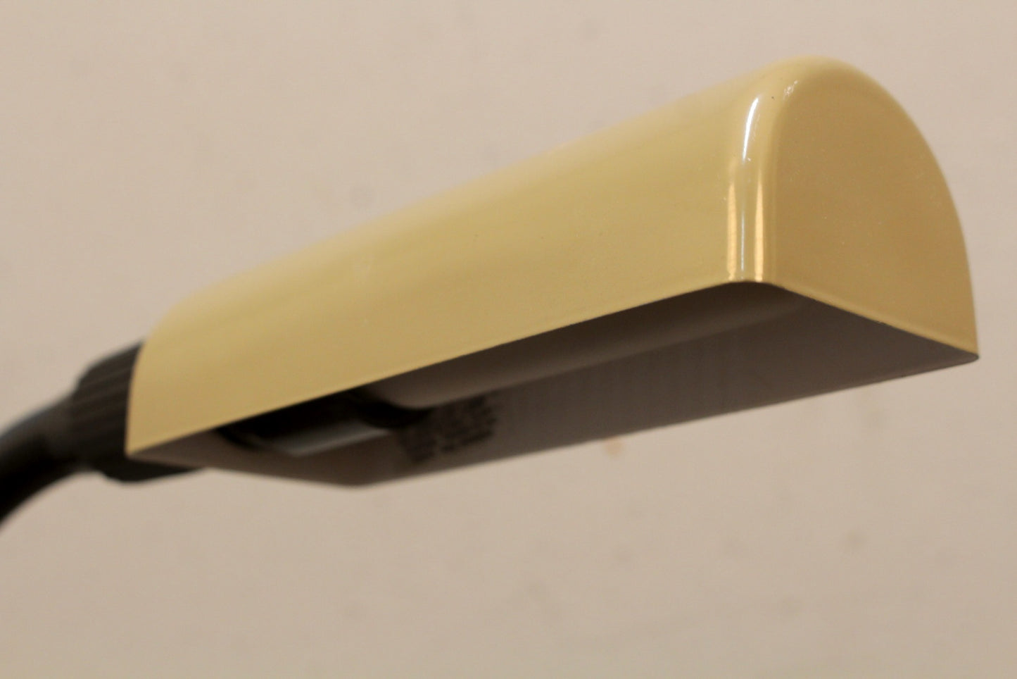 Italian Taupe Gooseneck Desk Lamp