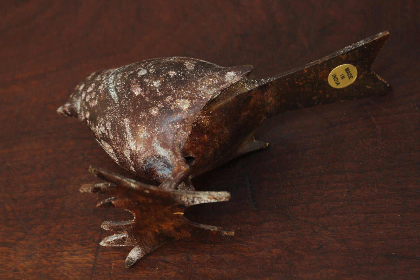 Trio of Metal Sparrows