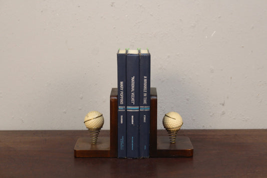 Pair of Mid Century Golf Bookends