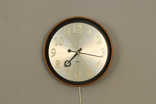 Mid Century Howard Miller Wall Clock